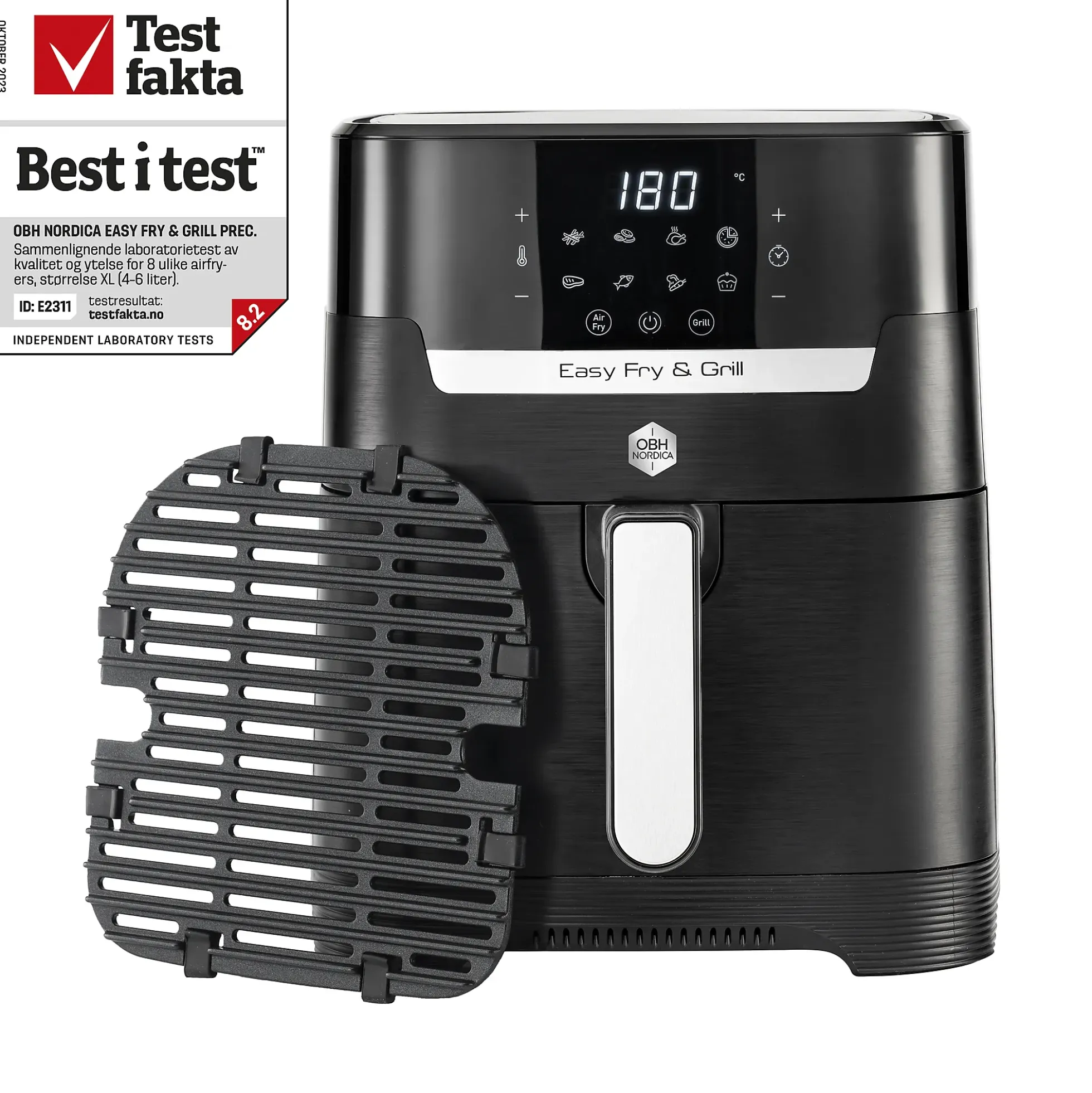 Airfryer Easy fry&grill precision 2IN1 digital