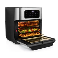 Airfryer ovn 10l rustfritt stål