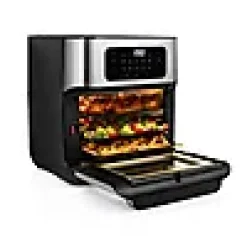 Airfryer ovn 10l rustfritt stål