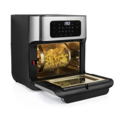 Airfryer ovn 10l rustfritt stål