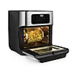 Airfryer ovn 10l rustfritt stål