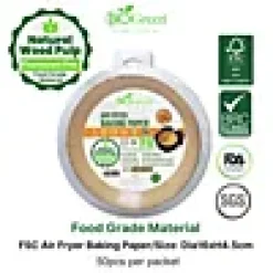 Airfryerpapir runde ø16cm 50stk