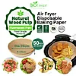 Airfryerpapir runde ø20cm 50stk