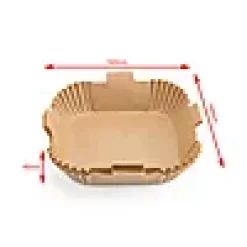 Airfryer papir 16x16cm 50stk