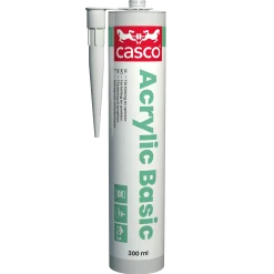 Akryl fugemasse basic hvit 300ml