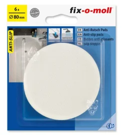 Antiskli pads for bad og dusj ø80mm 6stk