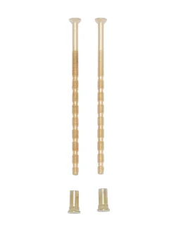 Avkappskrue messing M4x90mm