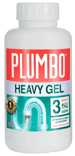 Avløpsåpner Heavy gel 3 doser
