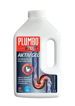 Avløpsåpner Proff Aktiv Gel 6 doseringer 1200g