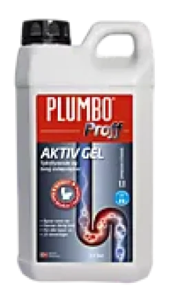 Avløpsåpner Proff Aktiv Gel 2,5l