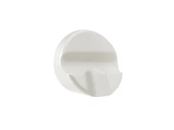 Baderomsnal med holder hvit