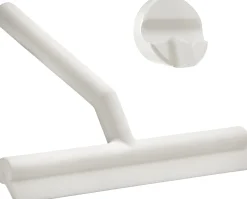 Baderomsnal med holder hvit
