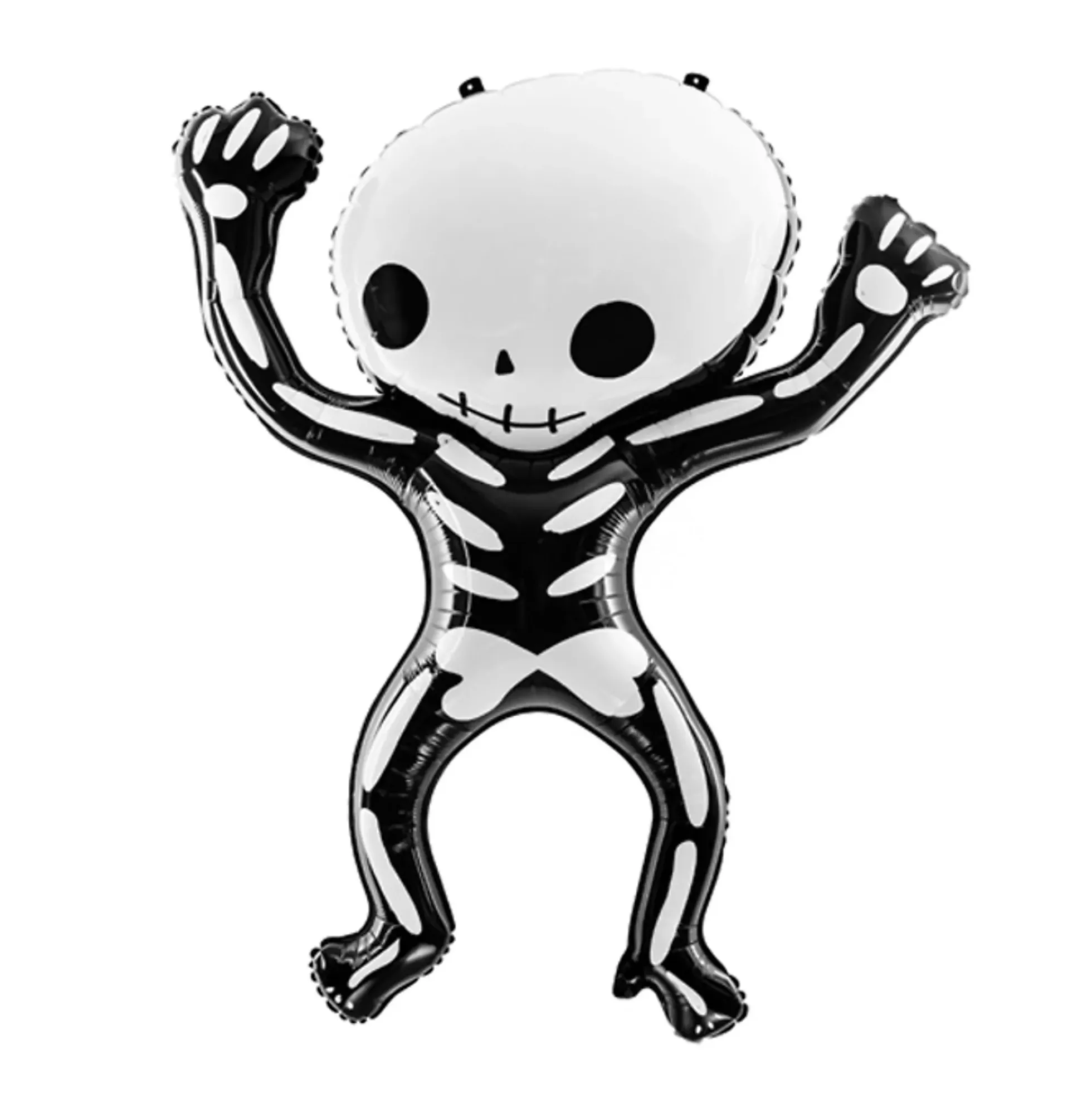 Ballong halloween skjelett folie 84x100cm