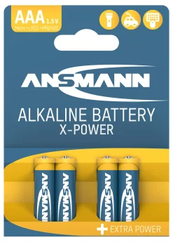 Batteri alkaline AAA 4stk XPower
