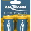 Batteri alkaline D 2stk XPower