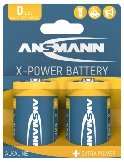 Batteri alkaline D 2stk XPower