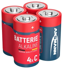 Batteri C alkaline 4stk