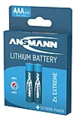 Batteri lithium AAA 2stk