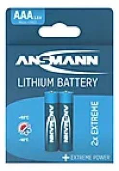 Batteri lithium AAA 2stk