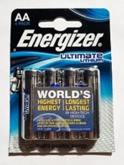Batteri lithium L91 AA 4stk