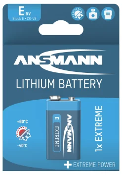 Batteri lithium 9V