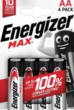 Batteri Max AA 4stk