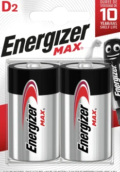 Batteri Max D 2stk