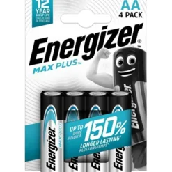 Batteri Max plus AA 4stk