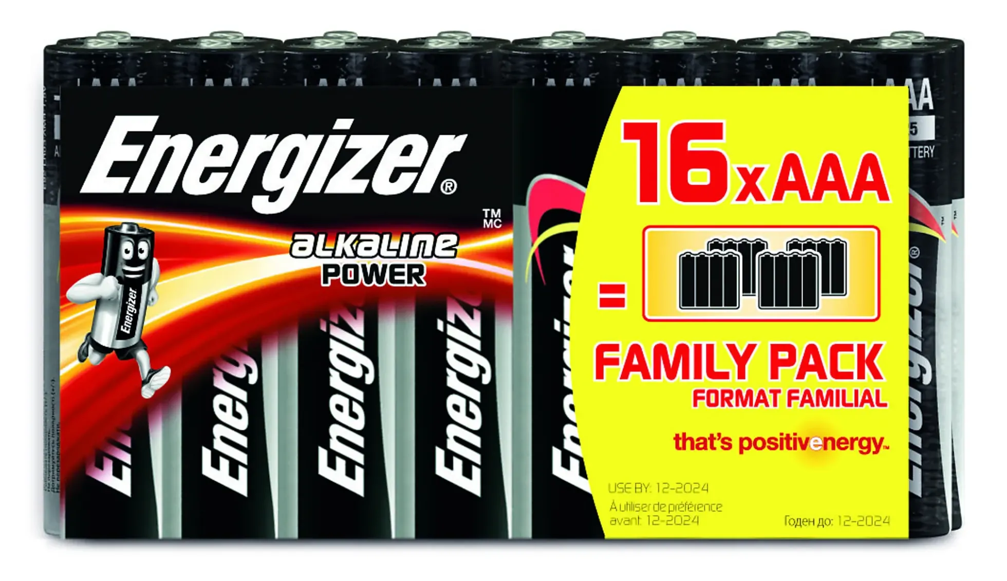 Batteri Power AAA 16stk