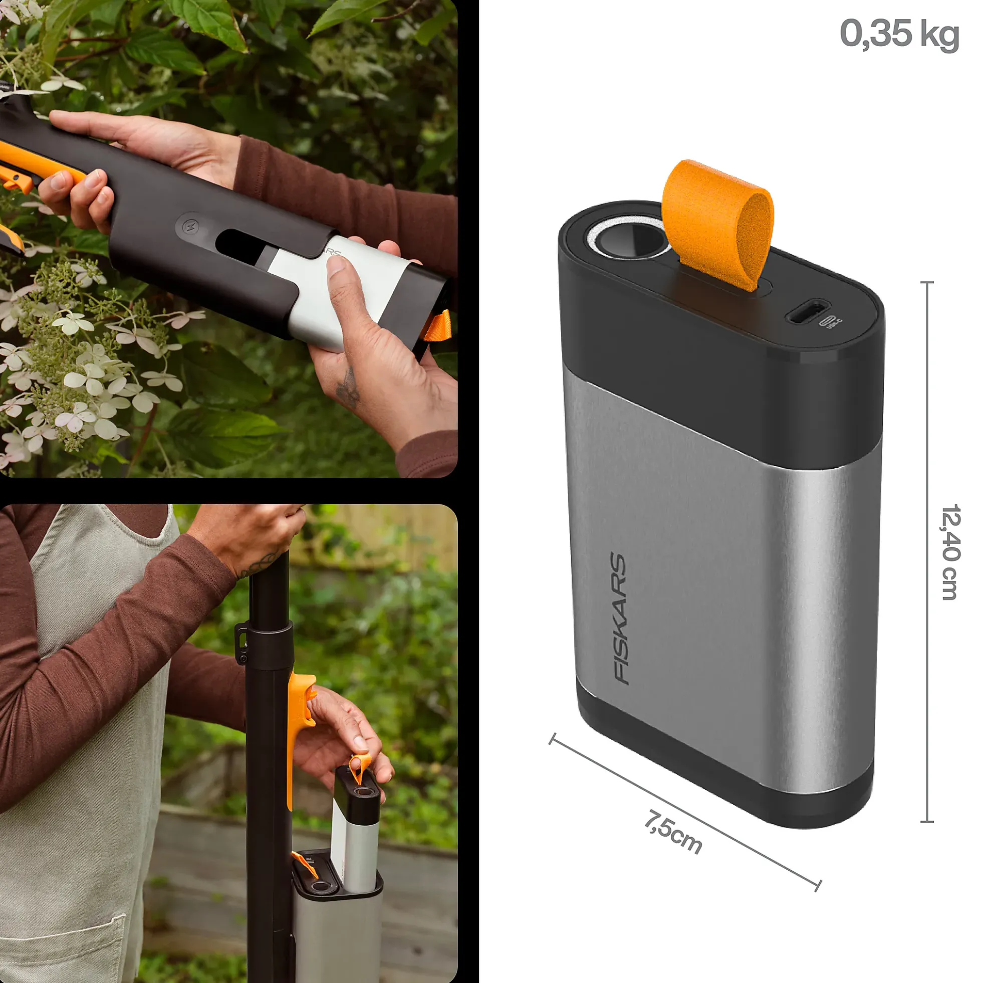 Batteri til e-serien 12v-4Ah