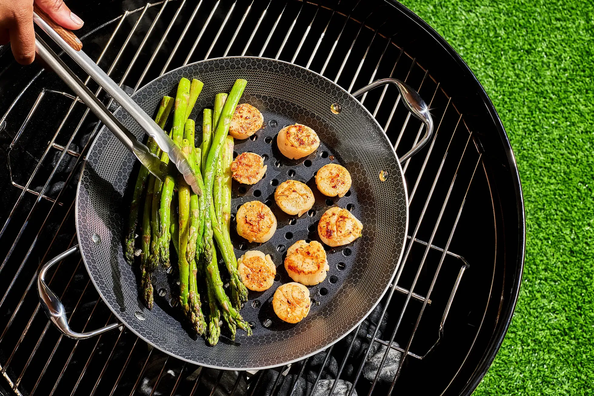 BBQ-panne til grill 30cm hybrid