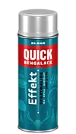 Bengalack effektspray sølv metallic