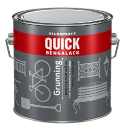 Bengalack grunning sort silkematt 3l