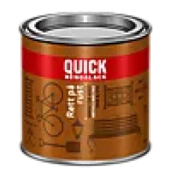 Bengalack Rett på rust hvit blank 0.25l