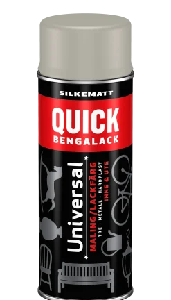 Bengalack spray riddergrå smatt 400ml