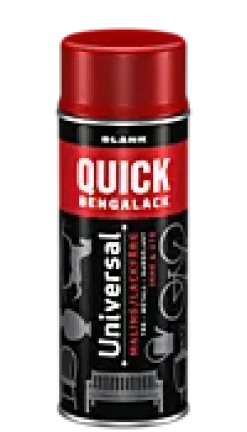 Bengalack spray signalrød blank 400ml