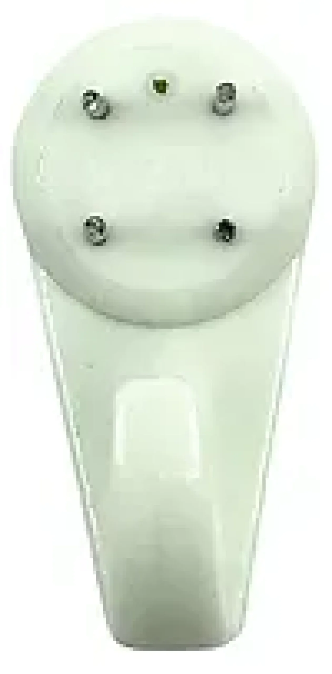 Betongkrok nylon large hvit