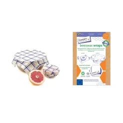 Bivokspapir ark medium og large 2stk assortert