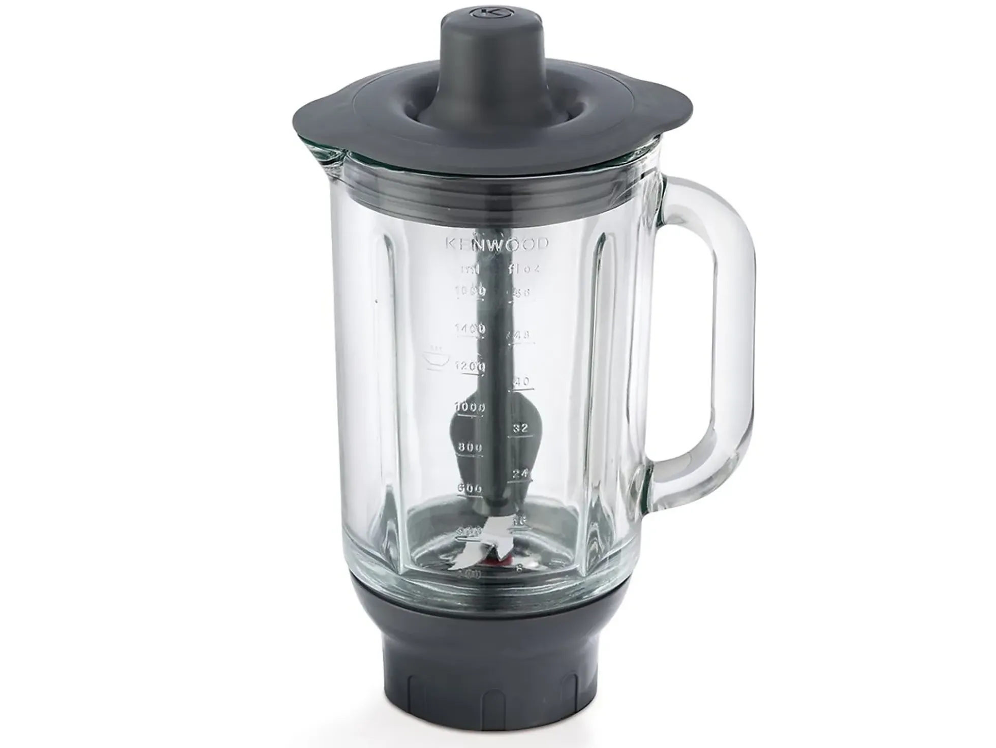 Blender glass med rørepinne