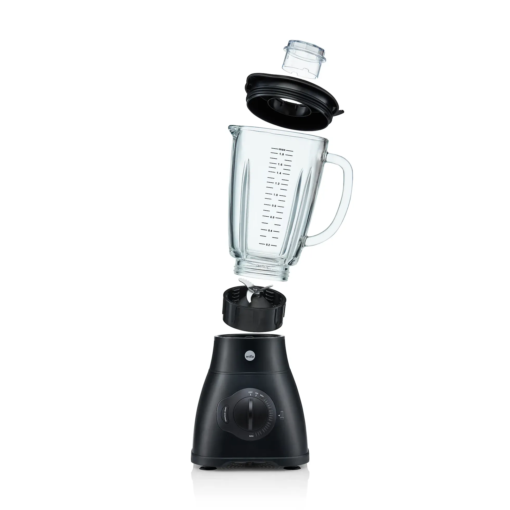 Blender matt sort 1200w 1,8l