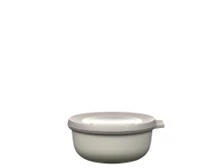 Bolle med lokk Cirqula nordisk hvit 350ml