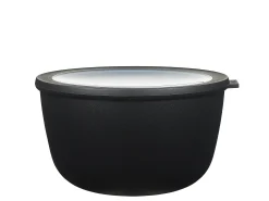 Bolle med lokk Cirqula sort 3l