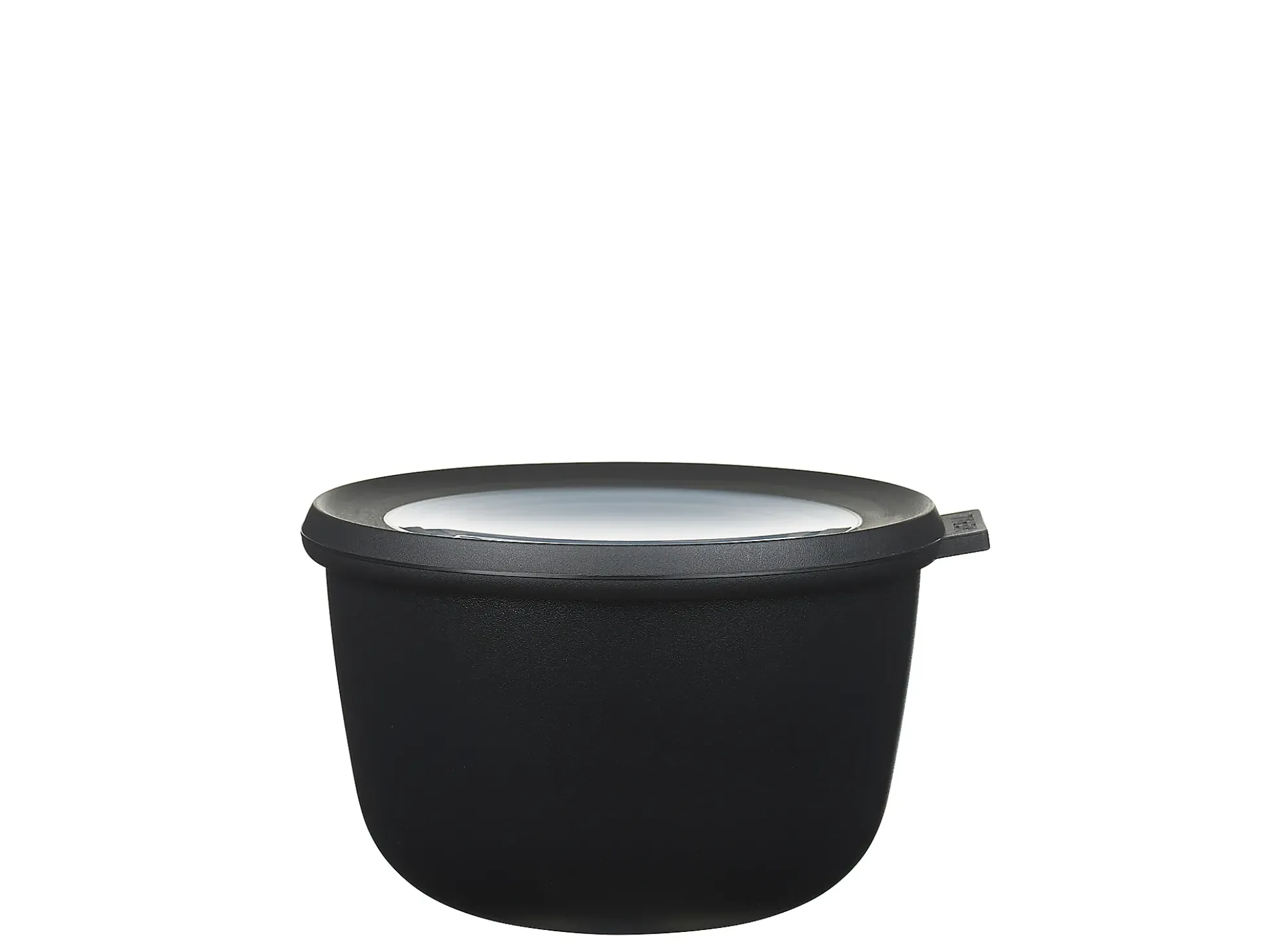 Bolle med lokk Cirqula sort 1l