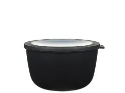 Bolle med lokk Cirqula sort 2l