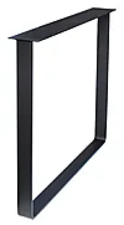 Bordben Square struktur svart 710mm