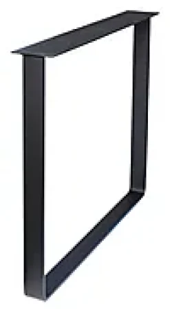 Bordben Square struktur svart 710mm