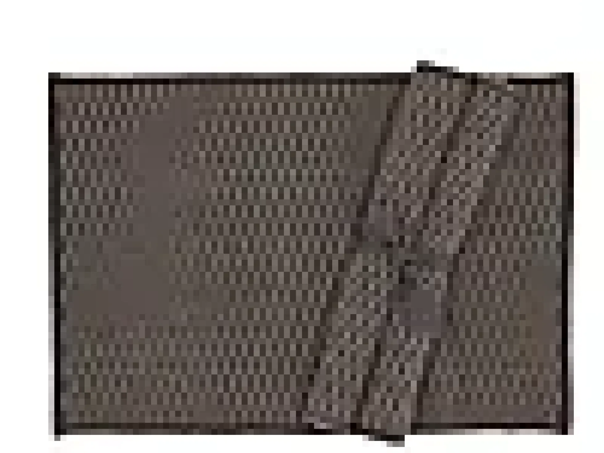 Bordbrikke Graphic aske/beige 33x48cm 2stk