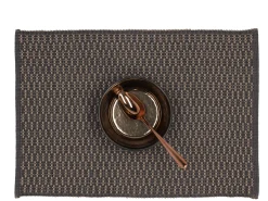 Bordbrikke Graphic aske/beige 33x48cm 2stk