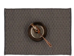 Bordbrikke Graphic aske/beige 33x48cm 2stk