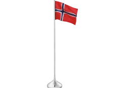 Bordflagg norsk 35cm